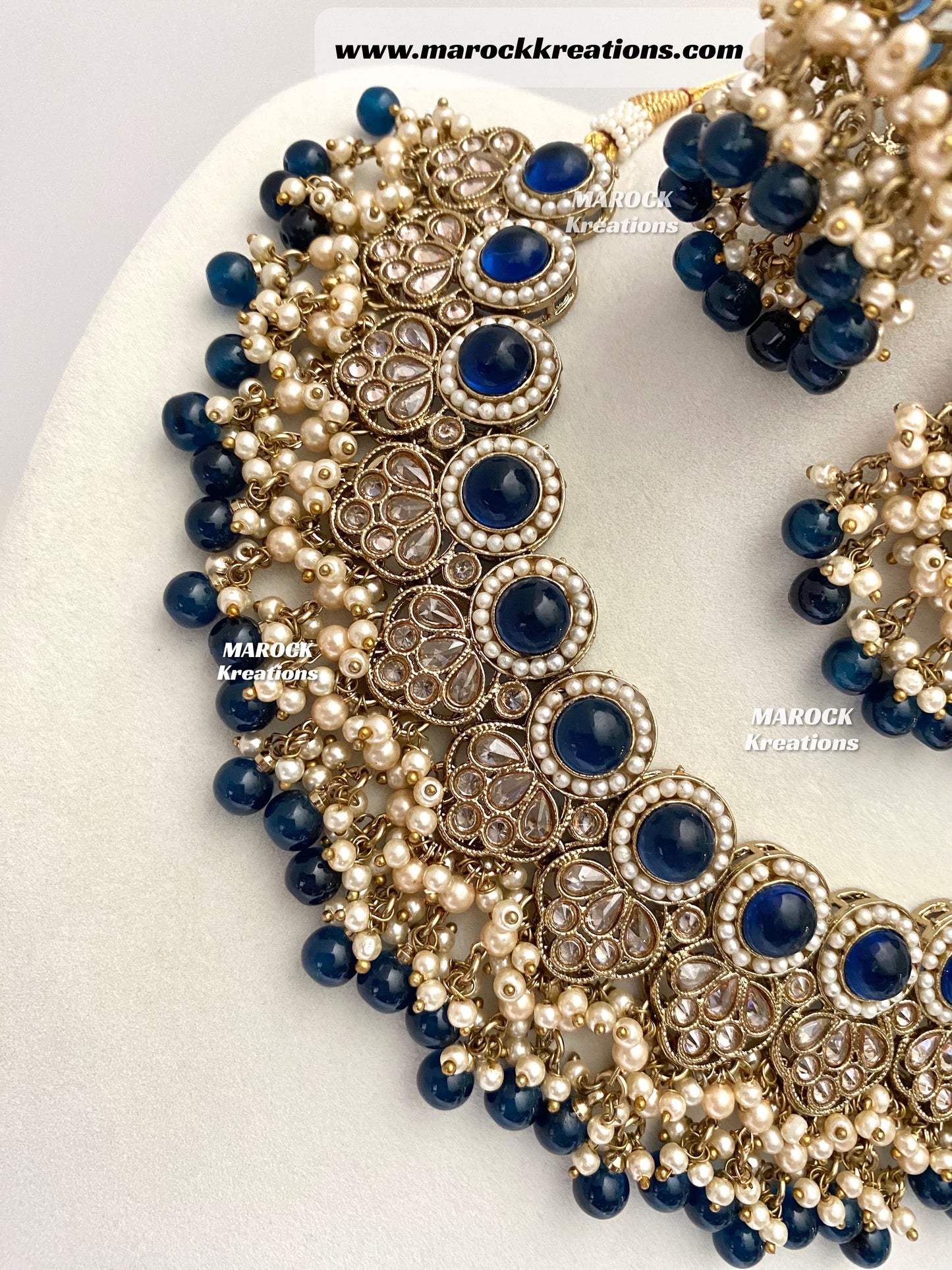 Aalia Antique Polki Necklace set