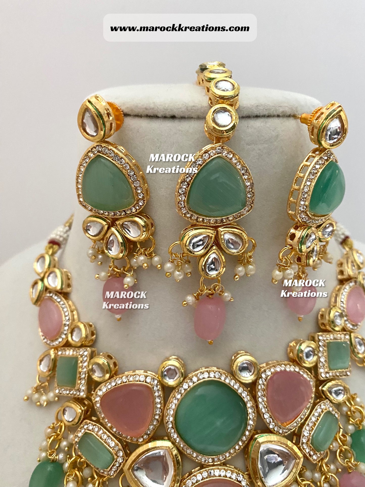 Kundan Statement Necklace set