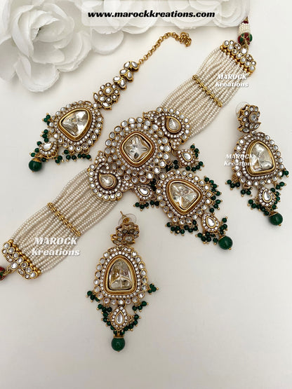 Aarzoo Kundan Statement Choker set