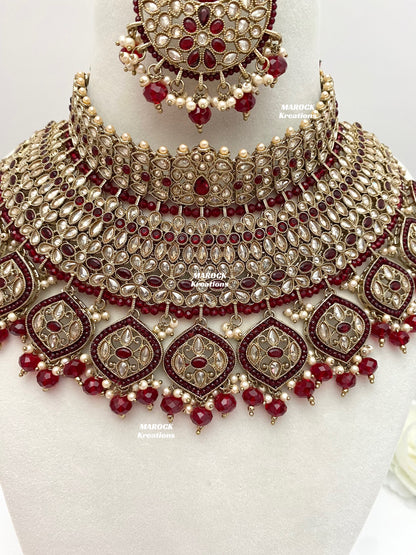 Tashi Premium Quality Polki Statement Bridal set