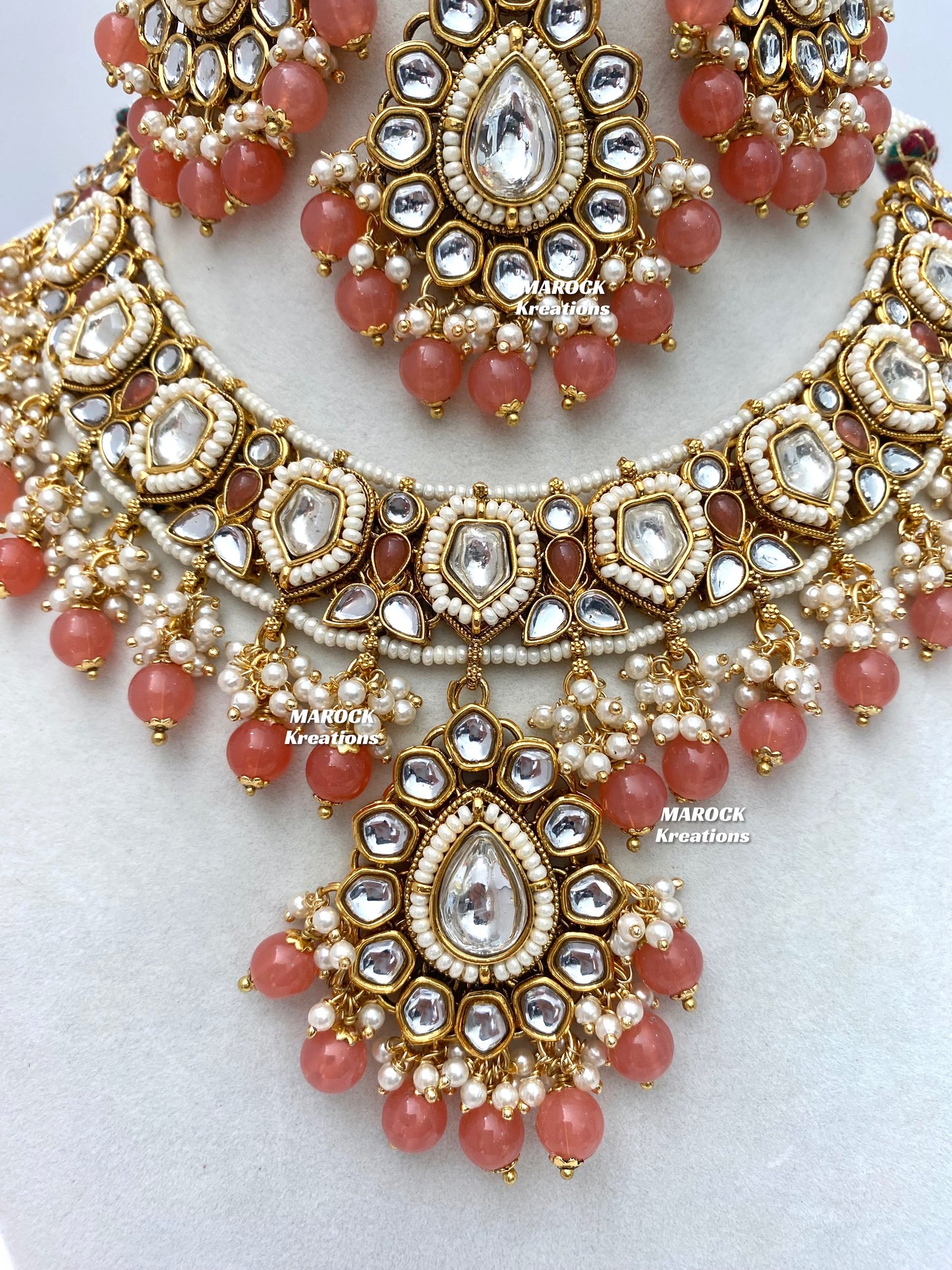 Sania Premium Quality Kundan Necklace set