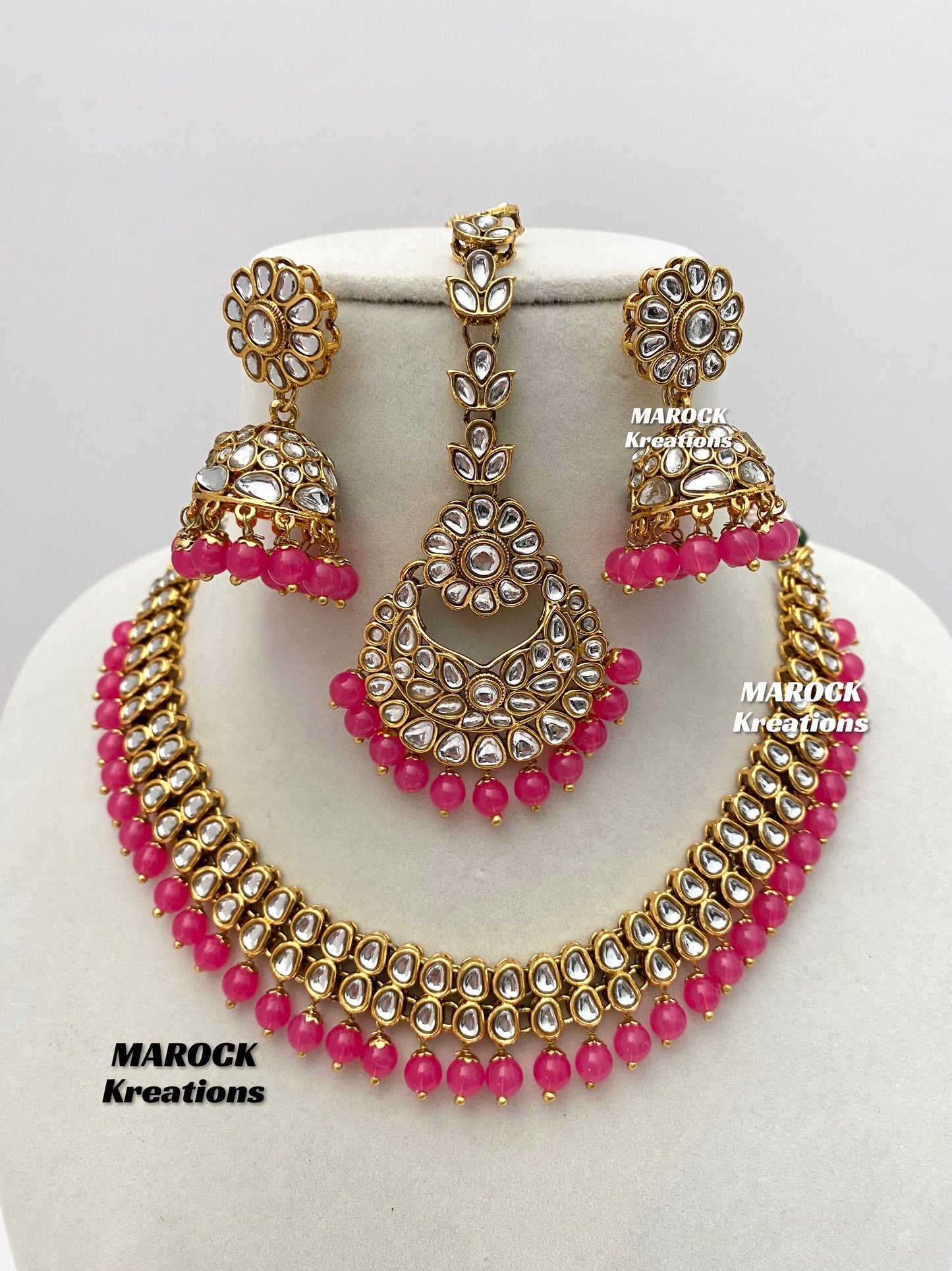 Premium Quality Kundan Necklace set