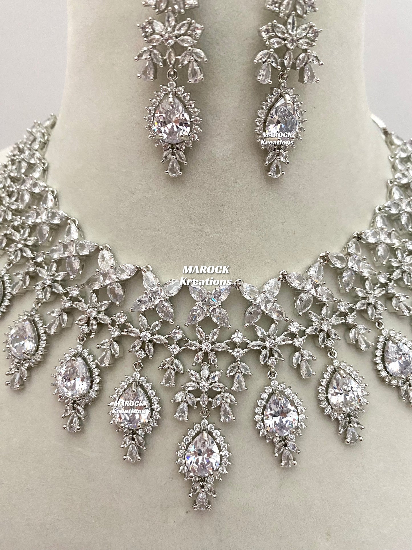 American Diamond Necklace set