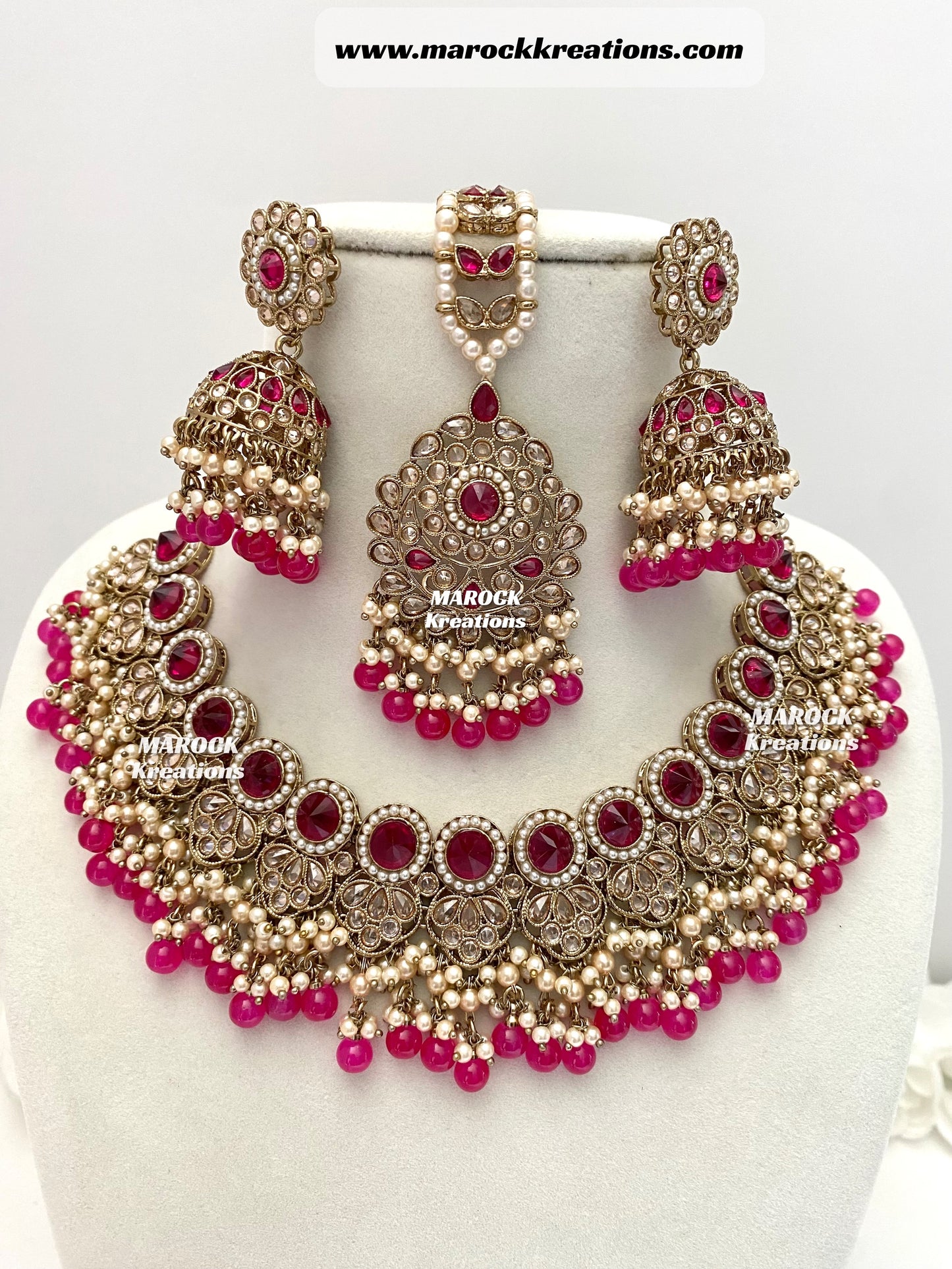 Aalia Antique Polki Necklace set