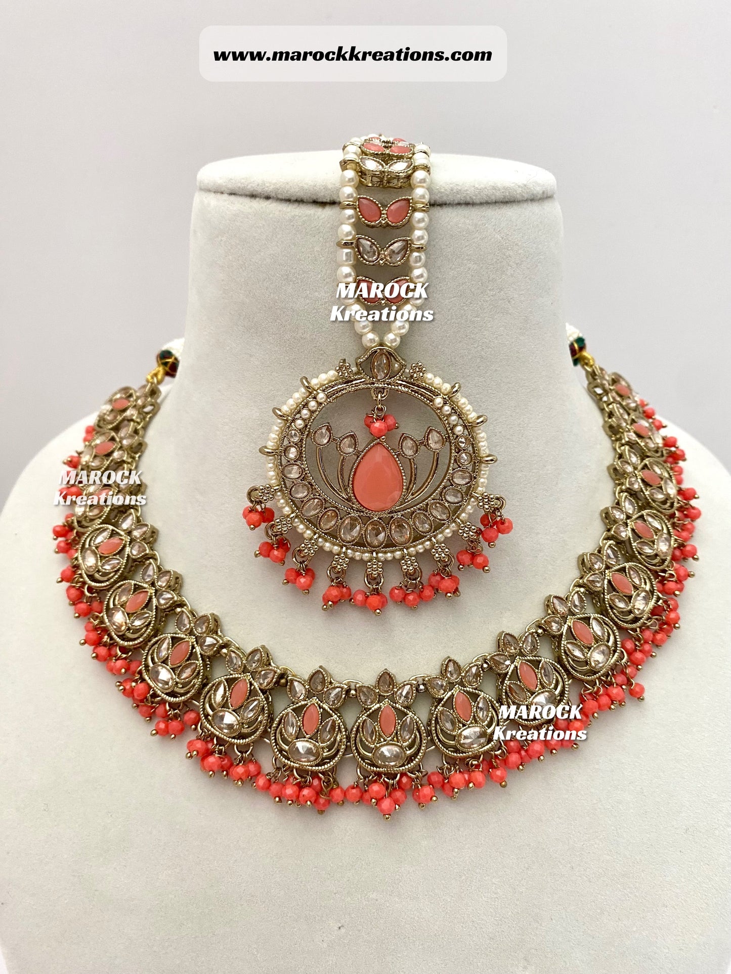 Antique Polki Necklace set