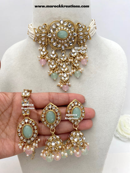Krupa Kundan Choker set