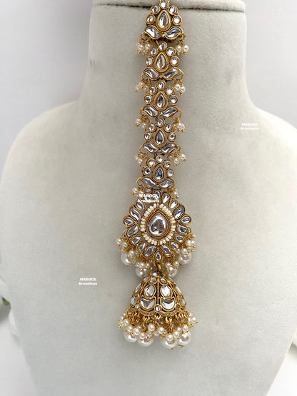 Bhavika Premium Quality Kundan choker/Necklace set