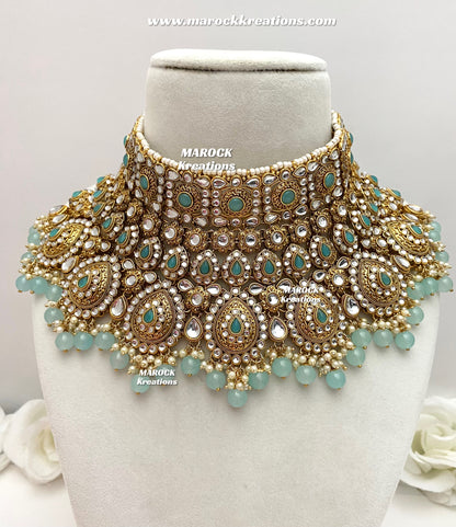 Salma Premium Quality Kundan Bridal set/bridal jewelry
