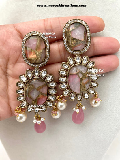 Jane Sabyasachi inspired Premium Quality  Kundan statement necklace set