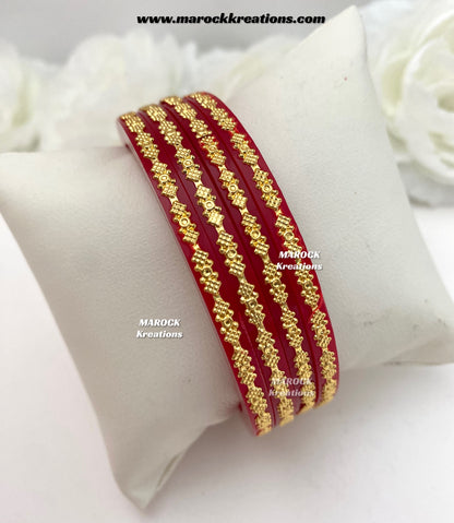 Bridal Choora Bangles/ Fillers (Set of 4)