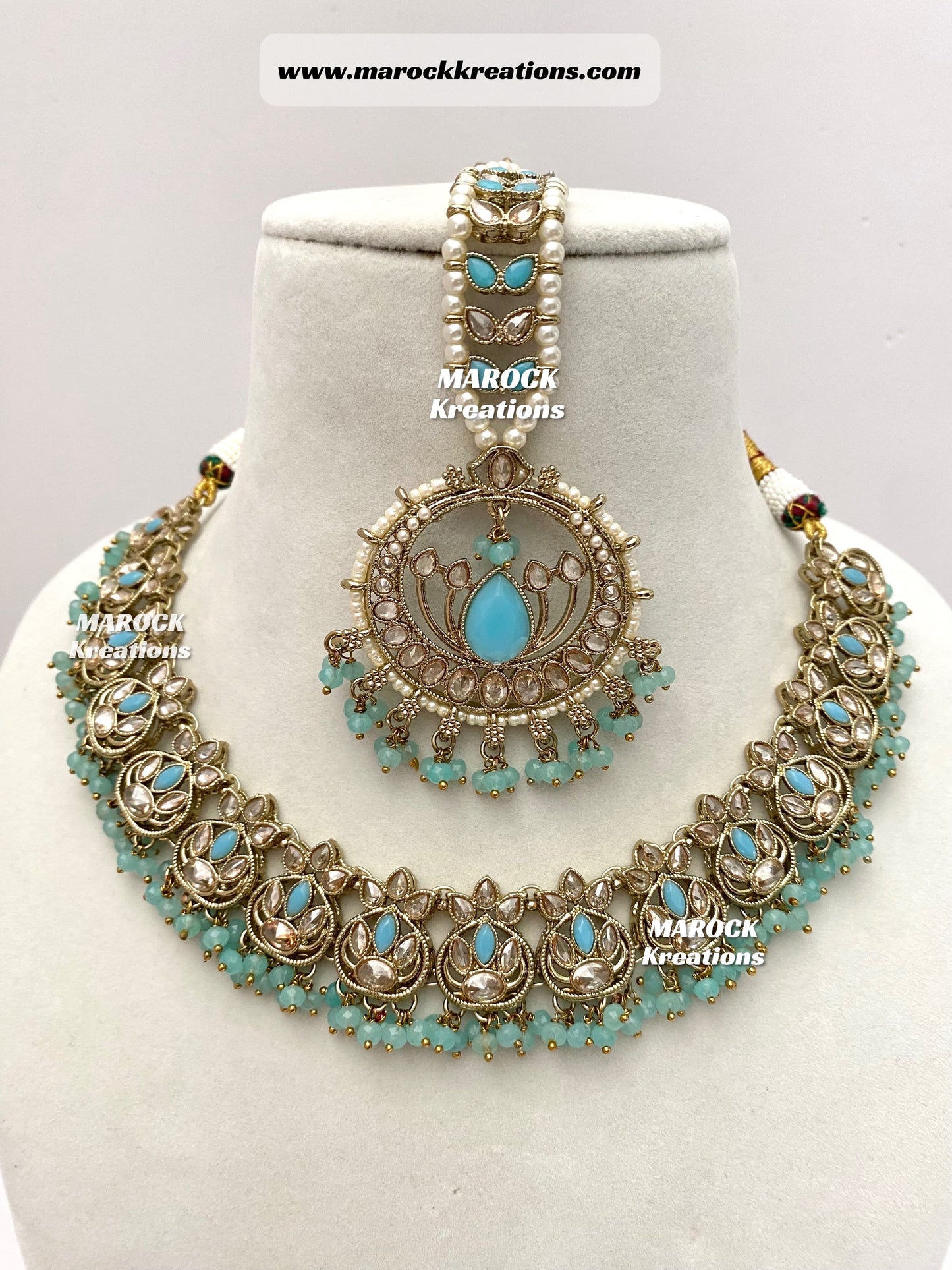 Antique Polki Necklace set