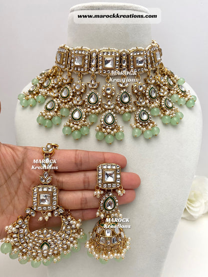 Zoya Premium Quality Kundan Statement Necklace set