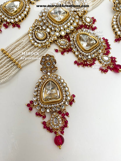 Aarzoo Kundan Statement Choker set