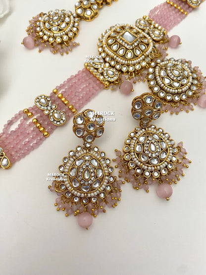 Simona Premium Quality Kundan Choker set