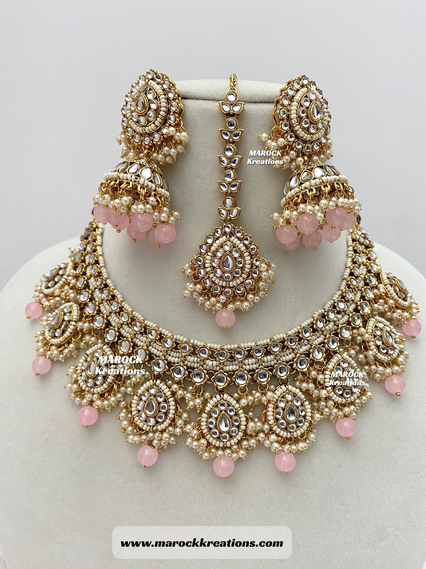 Premium Quality Kundan Necklace set