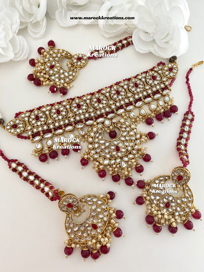 Fine Kundan Statement Choker set