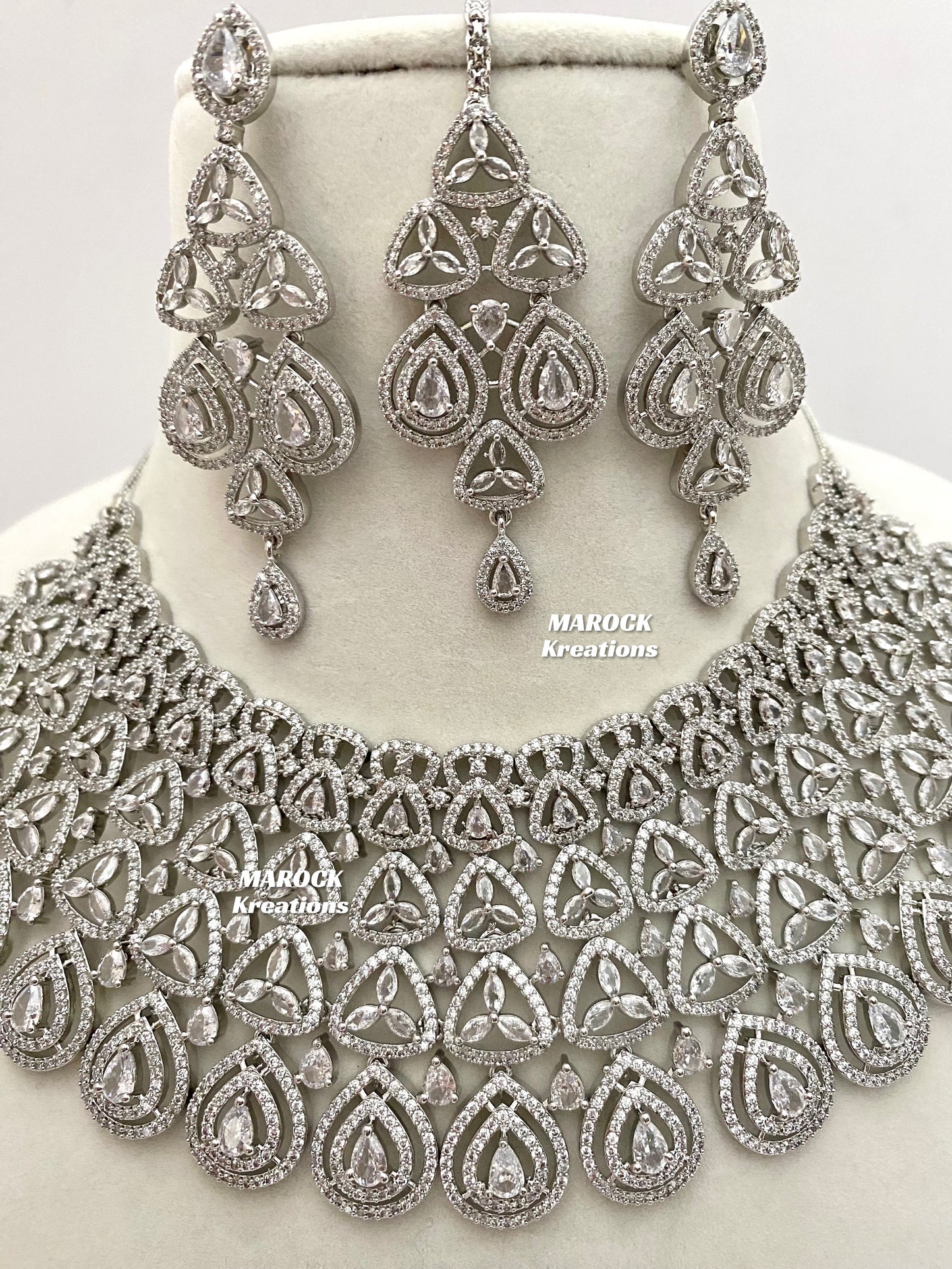 American Diamond Necklace set