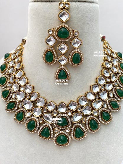 Patriza Sabyasachi inspired Premium Quality Kundan Statement Necklace set