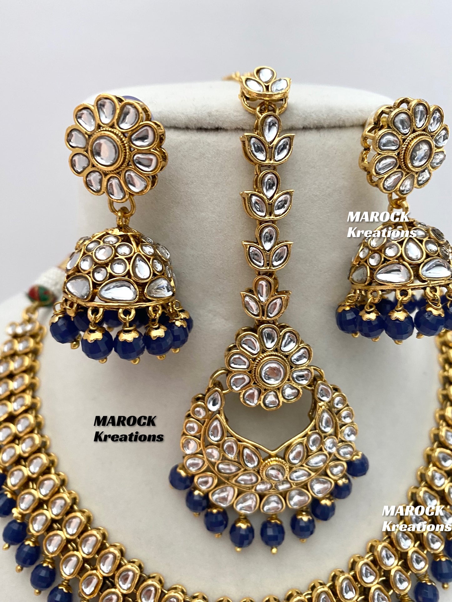 Premium Quality Kundan Necklace set