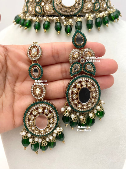 Resmin Premium Quality Mirror Choker set