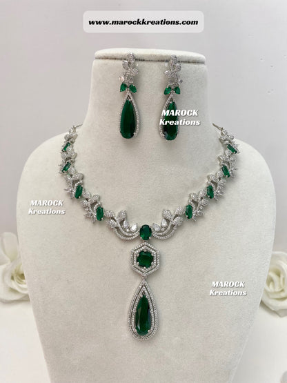 American Diamond Necklace set