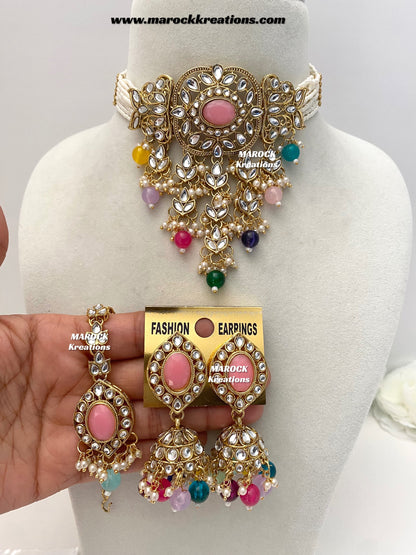 Krupa Kundan Choker set