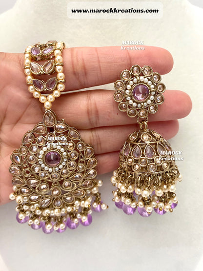 Aalia Antique Polki Necklace set