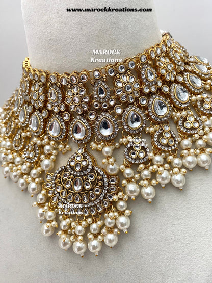 Premium Quality Kundan Bridal set/Indian bridal jewelry
