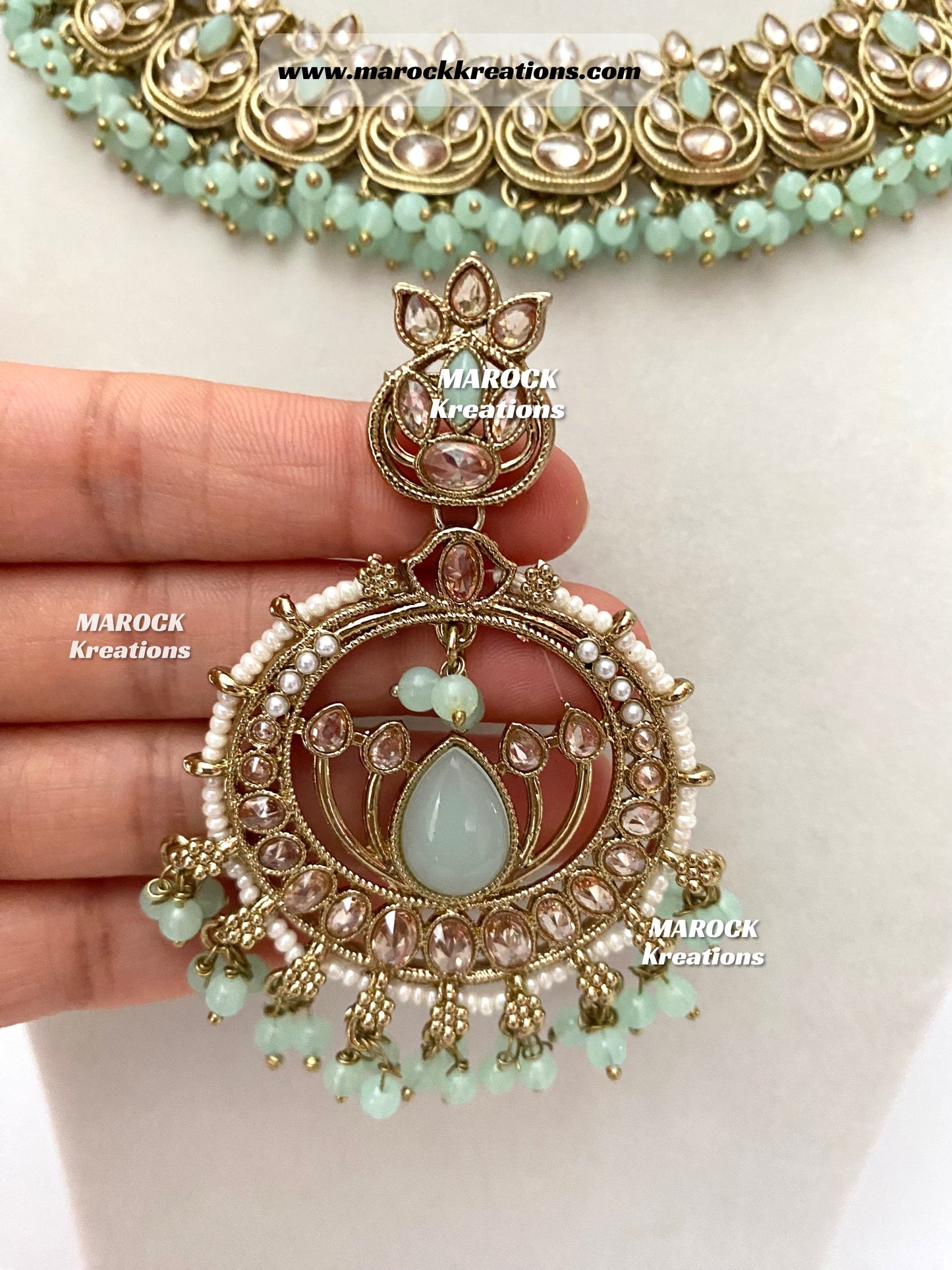 Antique Polki Necklace set