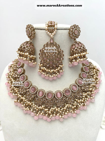 Aalia Antique Polki Necklace set