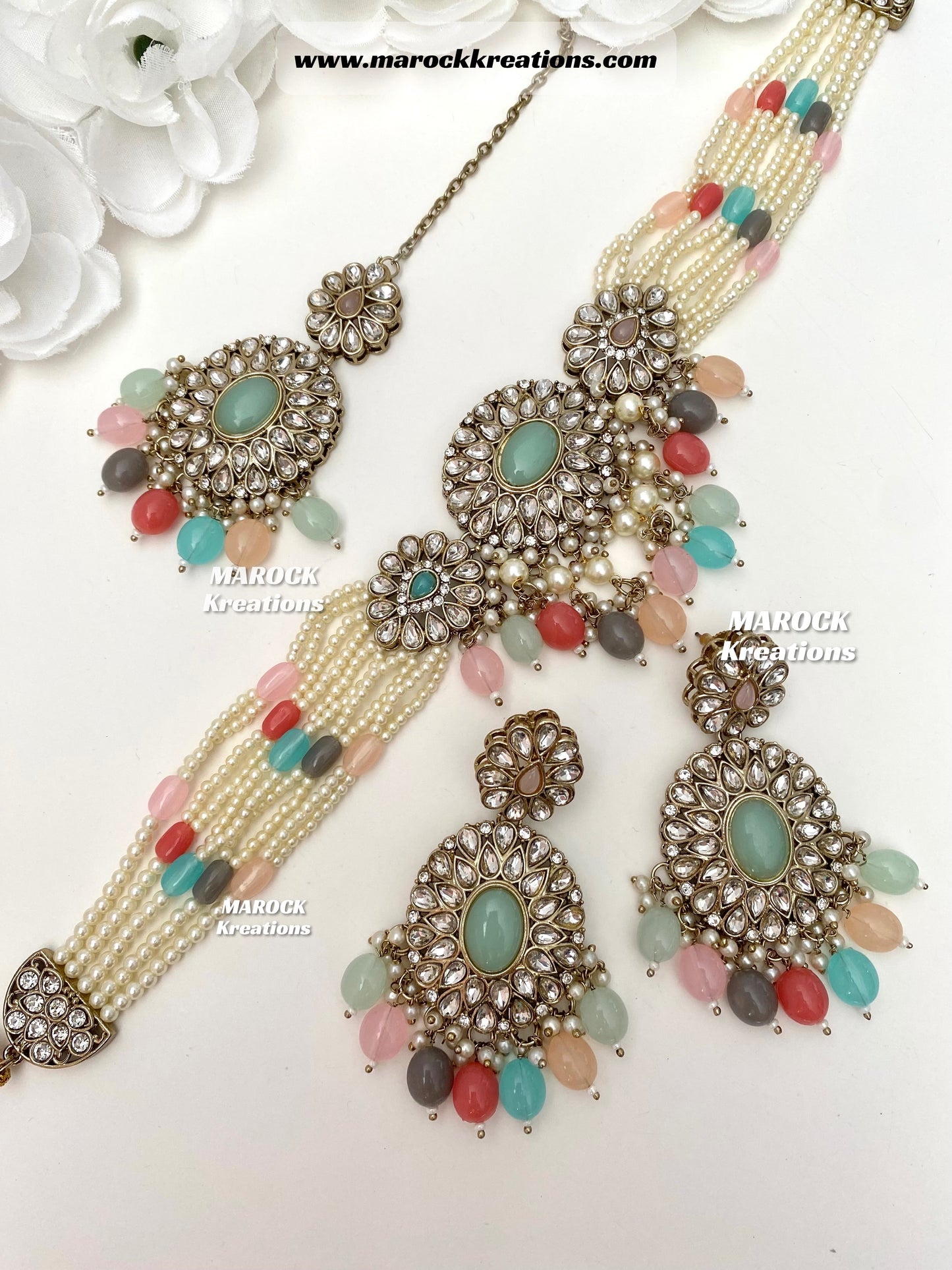 Kundan choker set