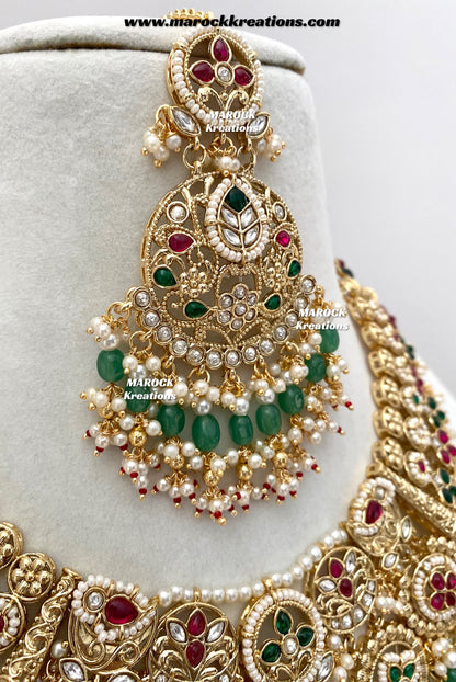 Rachna Premium Quality Kundan Bridal Set