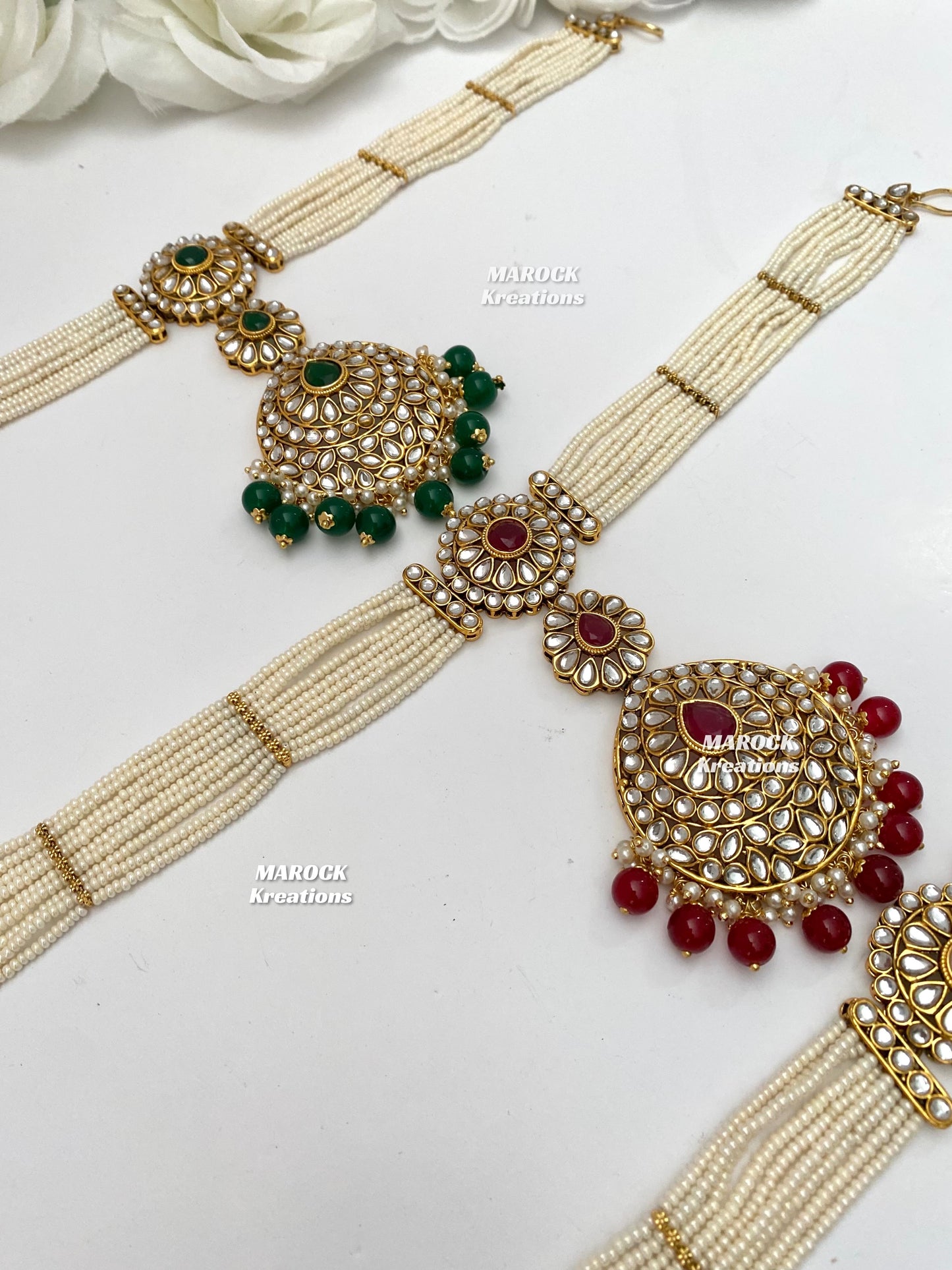 Premium Quality Kundan Sheesh Phool/Head band/bridal accessories