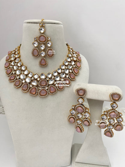 Patriza Sabyasachi inspired Premium Quality Kundan Statement Necklace set