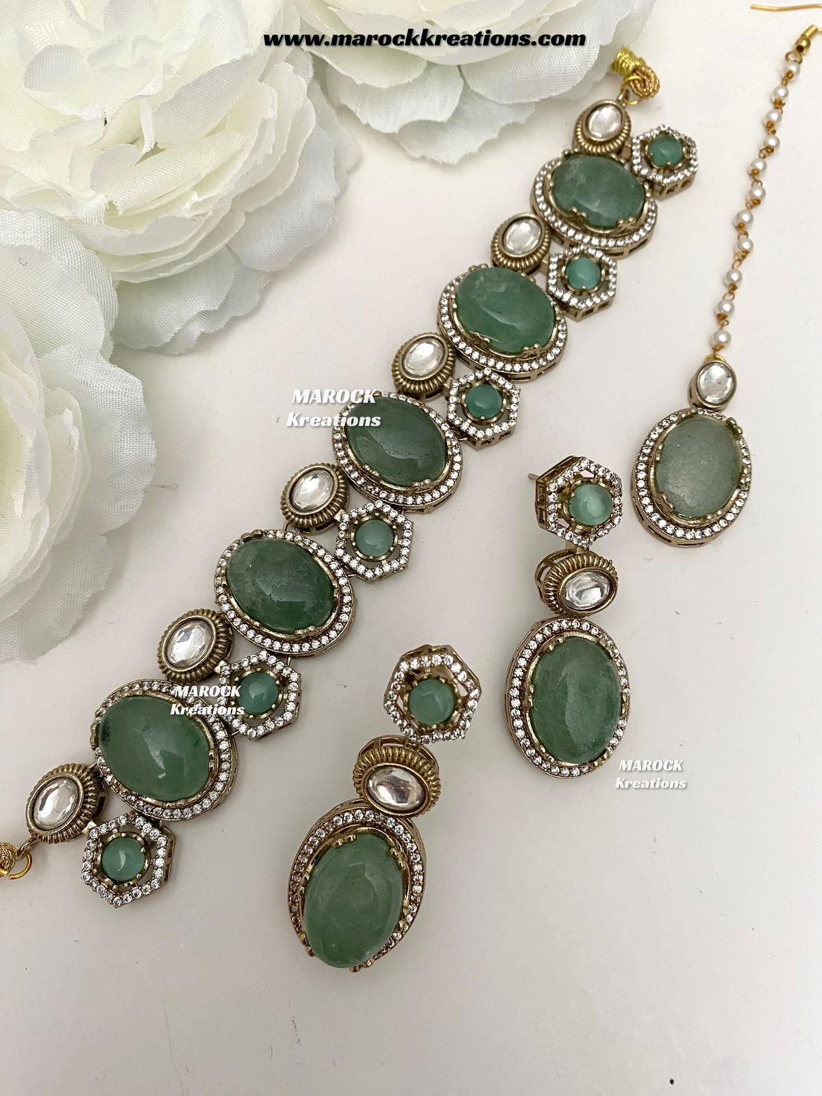 Ridam Sabyasachi inspired Premium Quality Kundan statement choker set