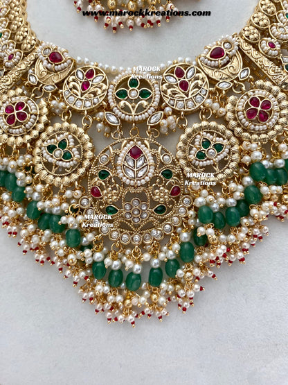 Rachna Premium Quality Kundan Bridal Set