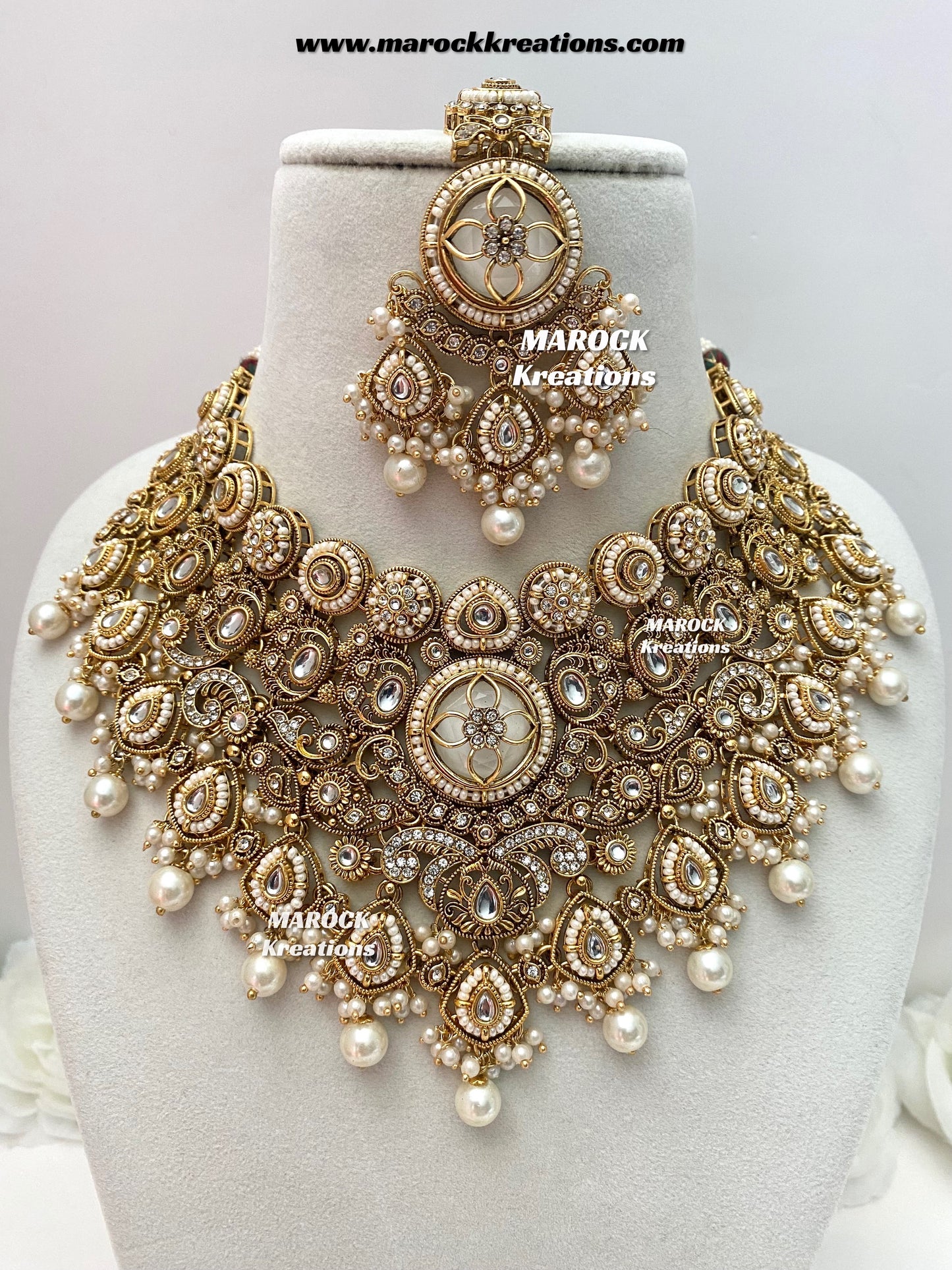 Britni Premium Quality Kundan Statement Bridal set