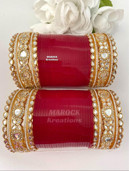 Kundan Bridal Choora/Bridal Bangles