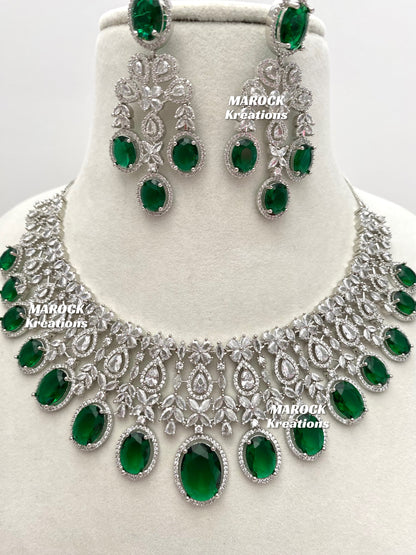 Amaya American Diamond Necklace set