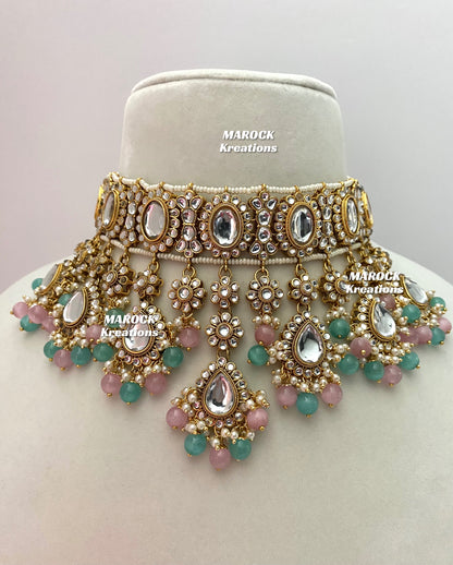 Premium Quality Kundan Bridal set/Indian bridal jewelry