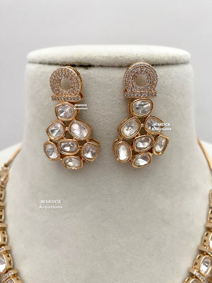 Shail Tyani inspired Premium Quality Kundan Necklace set