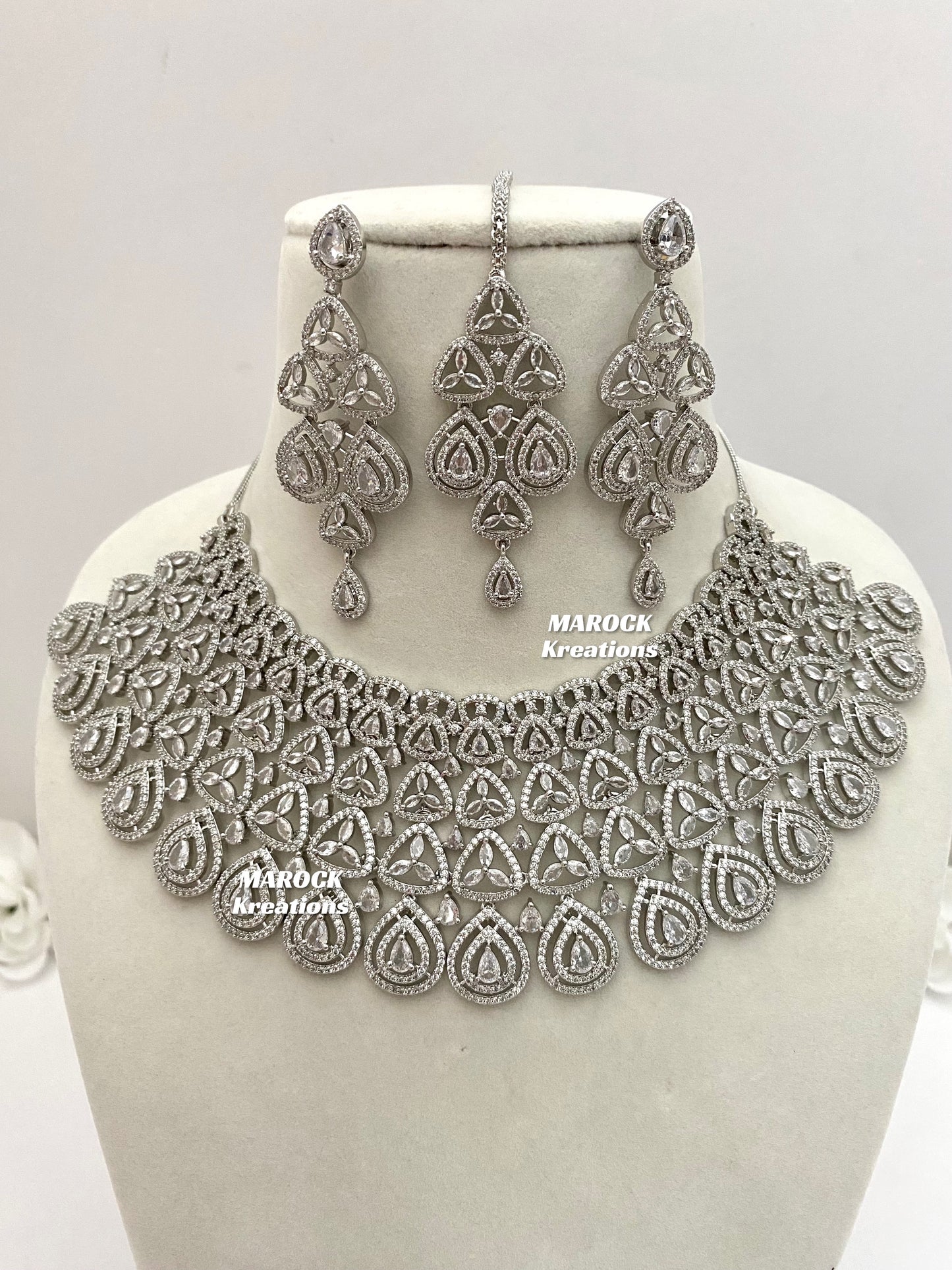 American Diamond Necklace set