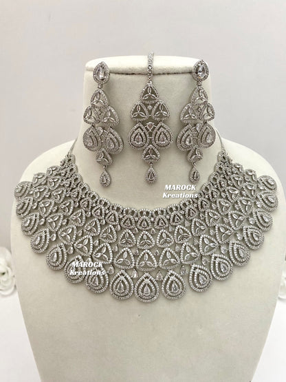 American Diamond Necklace set