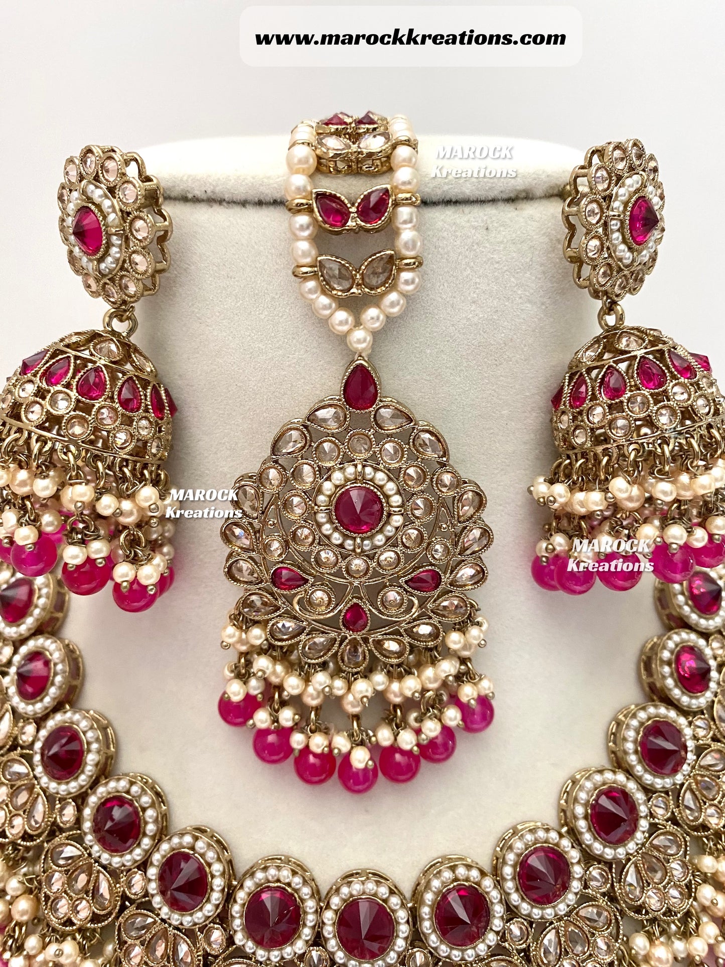 Aalia Antique Polki Necklace set