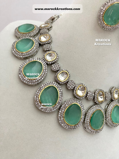 Premium Quality uncut Kundan exclusive Necklace set
