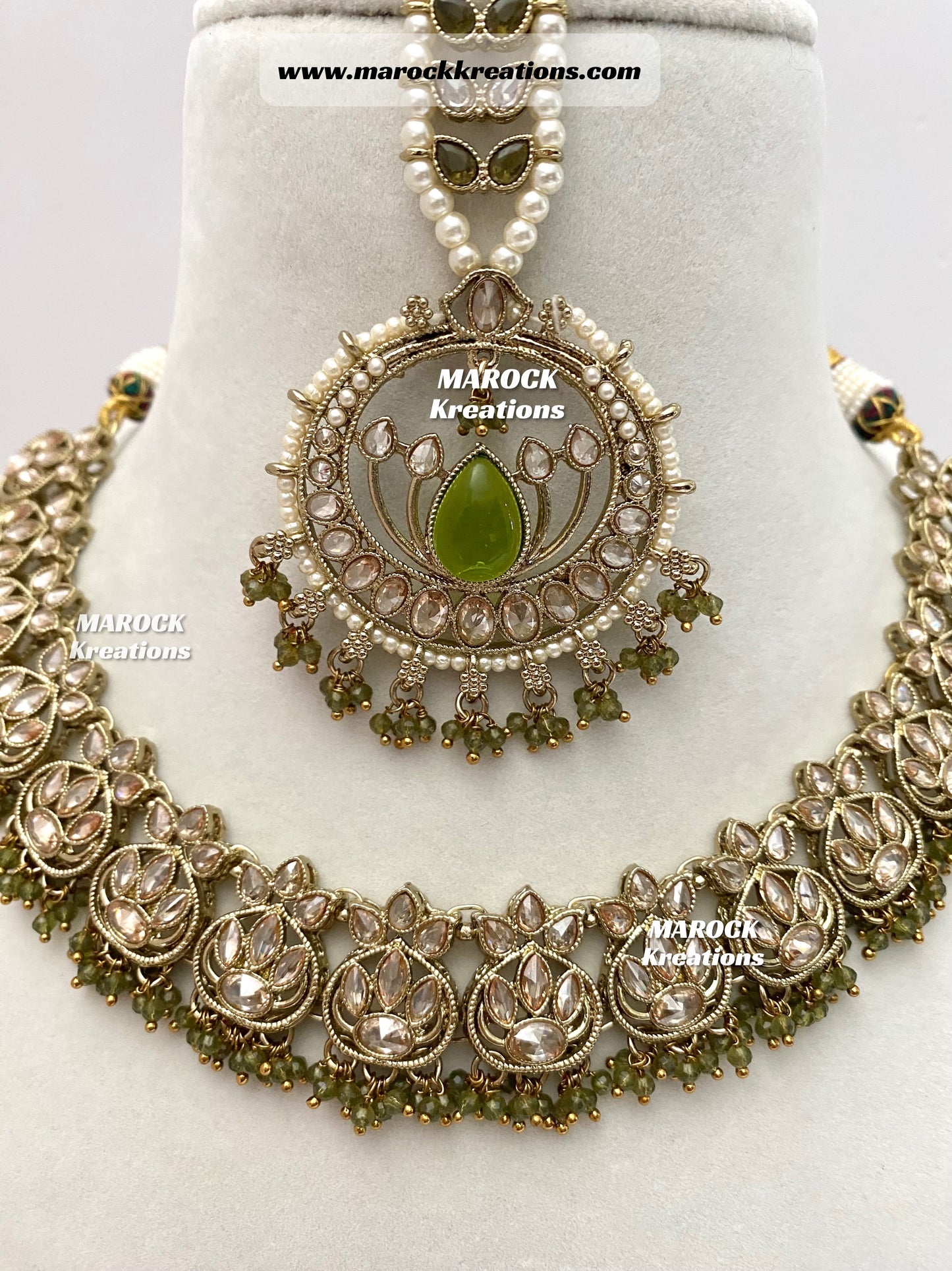 Antique Polki Necklace set