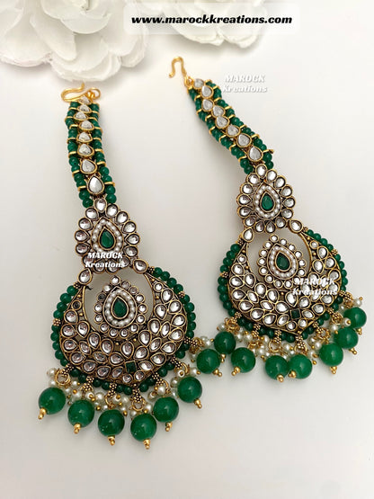 Kareena Premium Quality Kundan Bridal set/Indian bridal jewelry