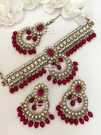 Kundan choker set