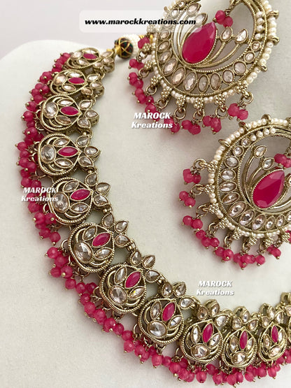 Antique Polki Necklace set