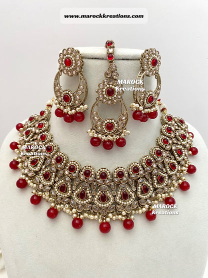 Antique Polki Necklace set